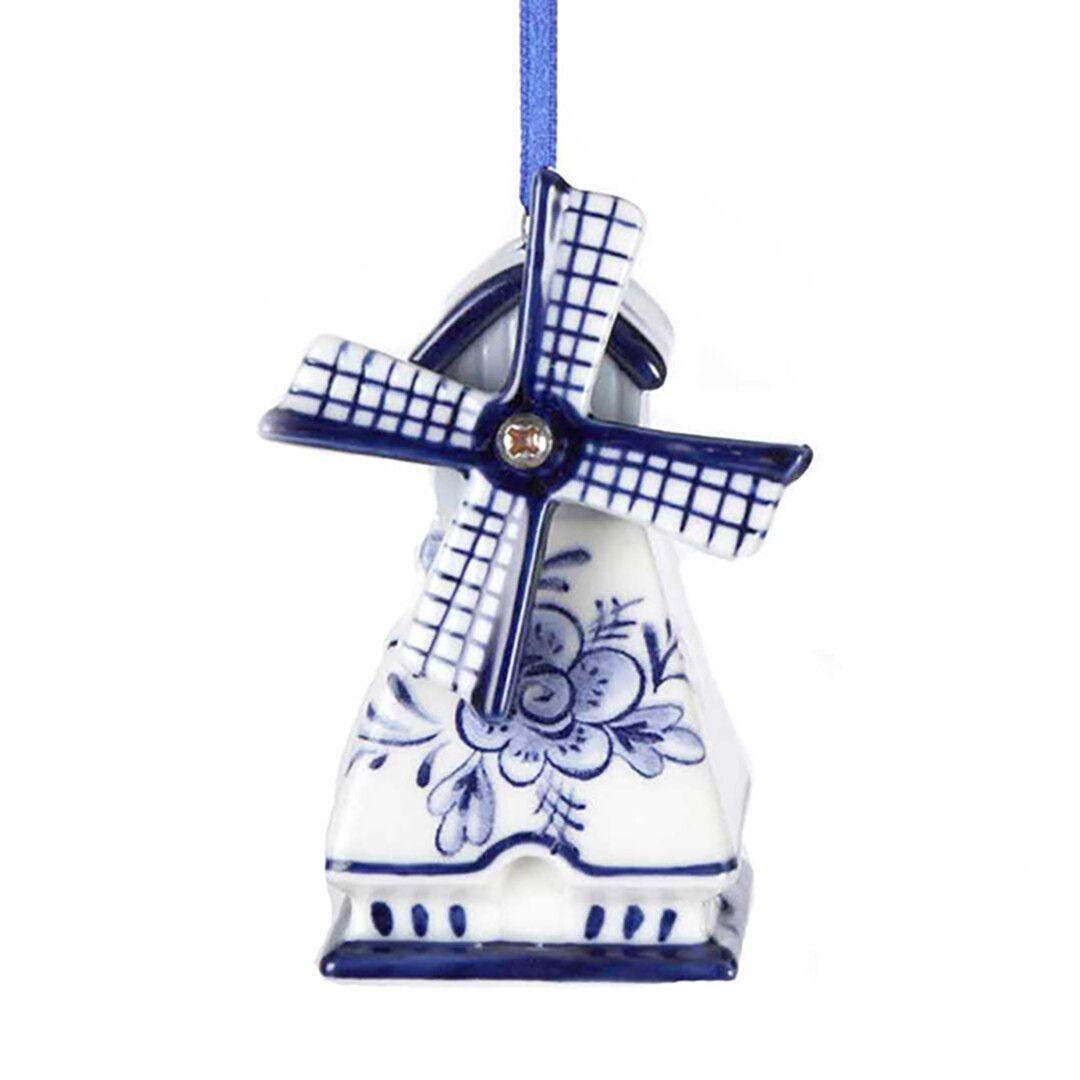 Ёлочная игрушка Мельница в ассортименте, Kurt S. Adler, 7,5 см | Фото 1