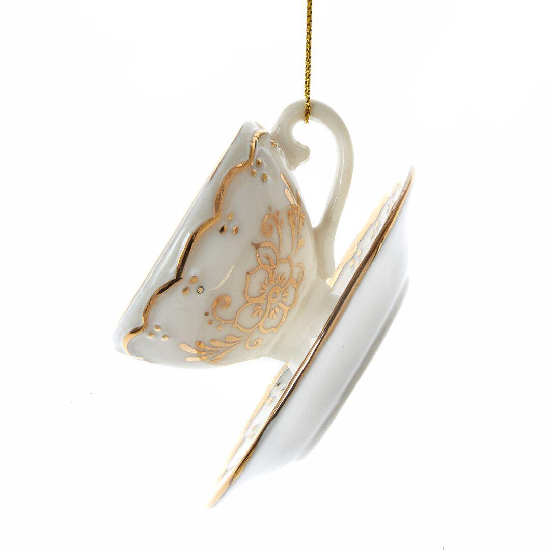 Ёлочная игрушка Чайная пара в ассортименте, Kurt S. Adler, 7,5 см | Фото 1