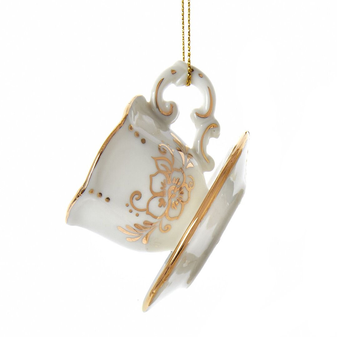 Ёлочная игрушка Чайная пара в ассортименте, Kurt S. Adler, 7,5 см | Фото 2