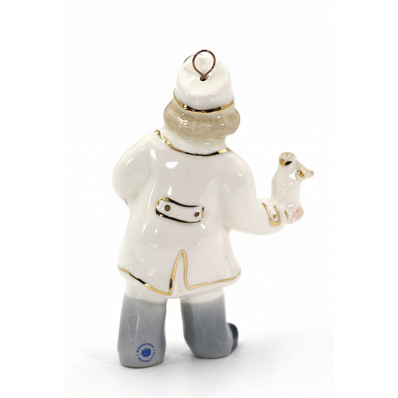 Ёлочная игрушка Доктор Айболит Фарфоровая мануфактура | Фото 2