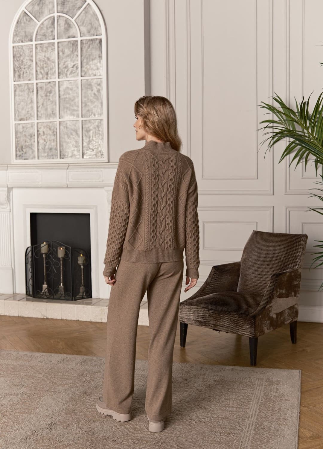 Женские брюки из кашемира MIR CASHMERE | Фото 2