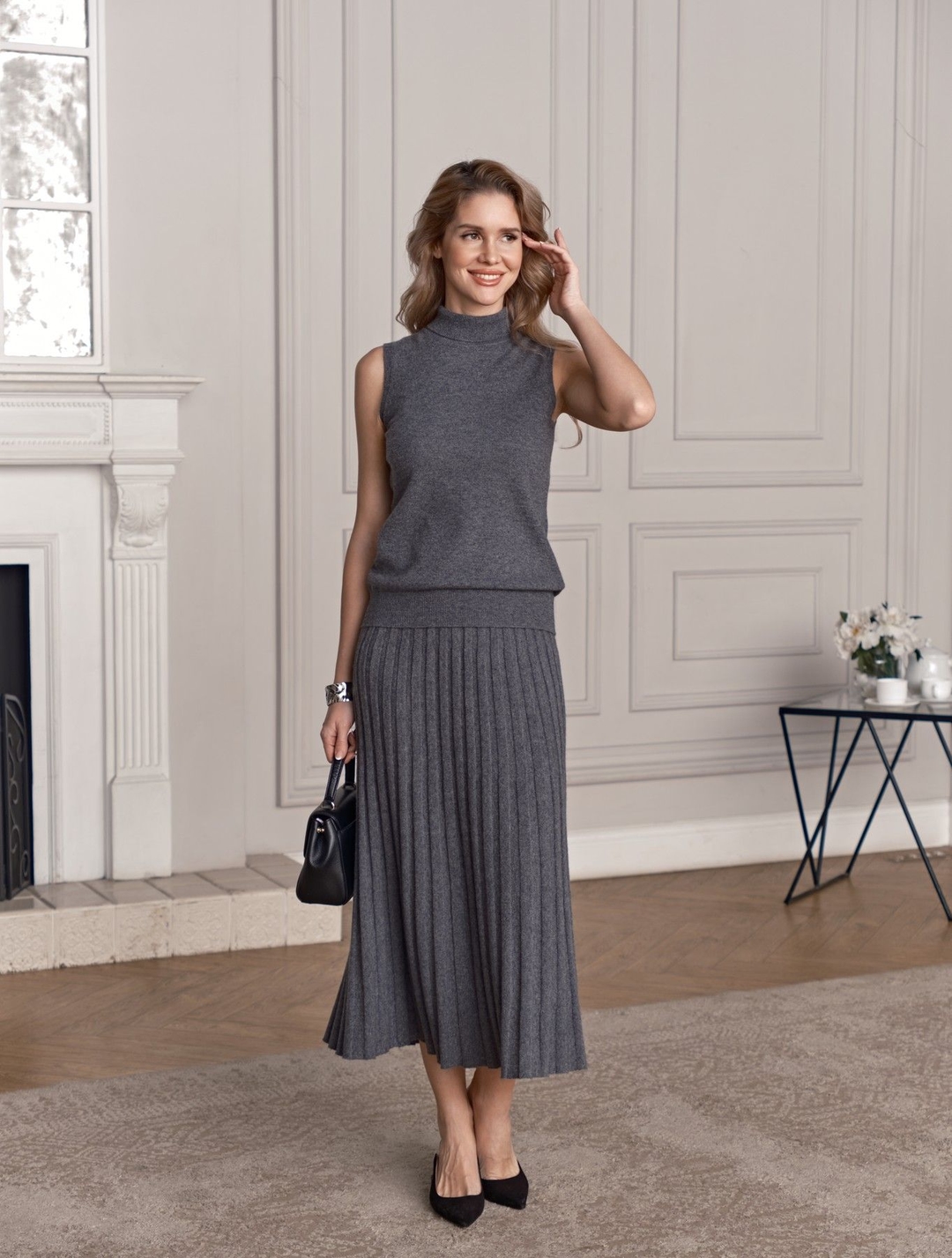 Юбка из кашемира MIR CASHMERE | Фото 4