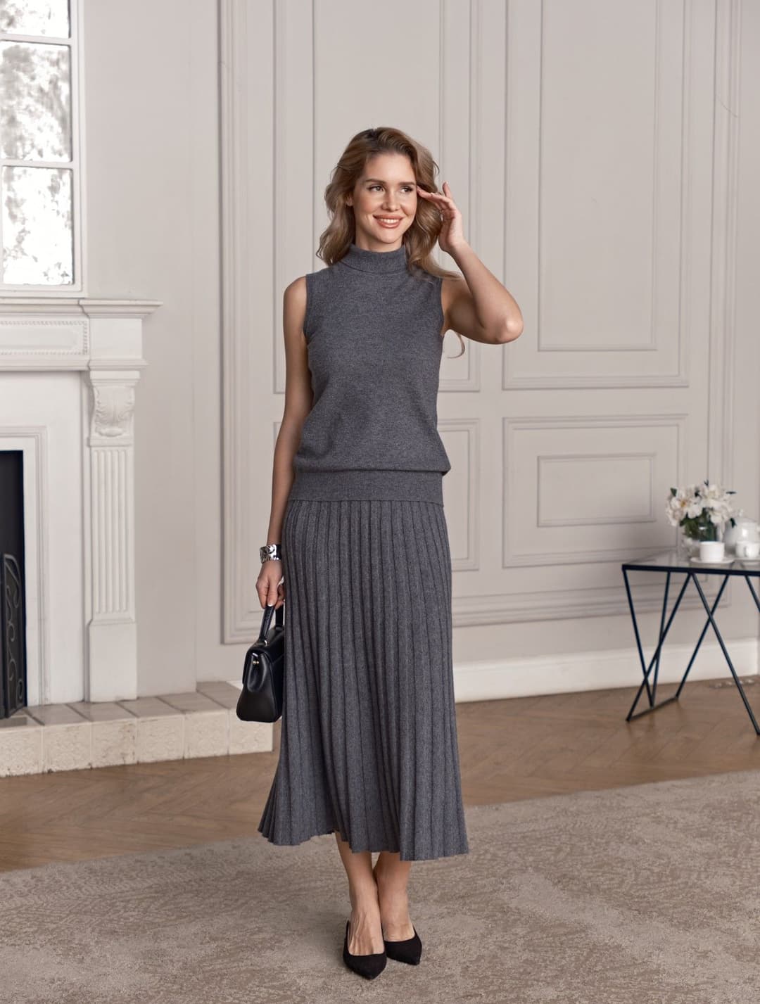 Юбка из кашемира MIR CASHMERE | Фото 4