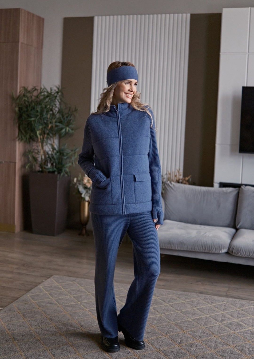 Женский стёганый жилет MIR CASHMERE | Фото 3