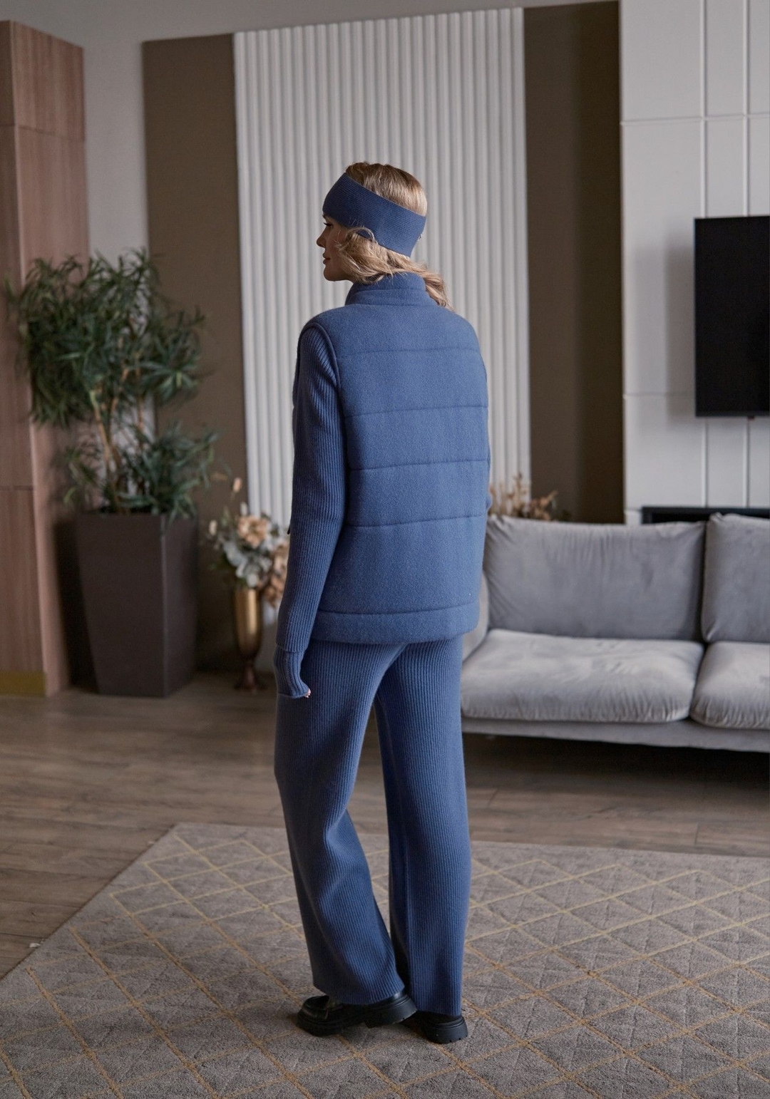 Женский стёганый жилет MIR CASHMERE | Фото 2
