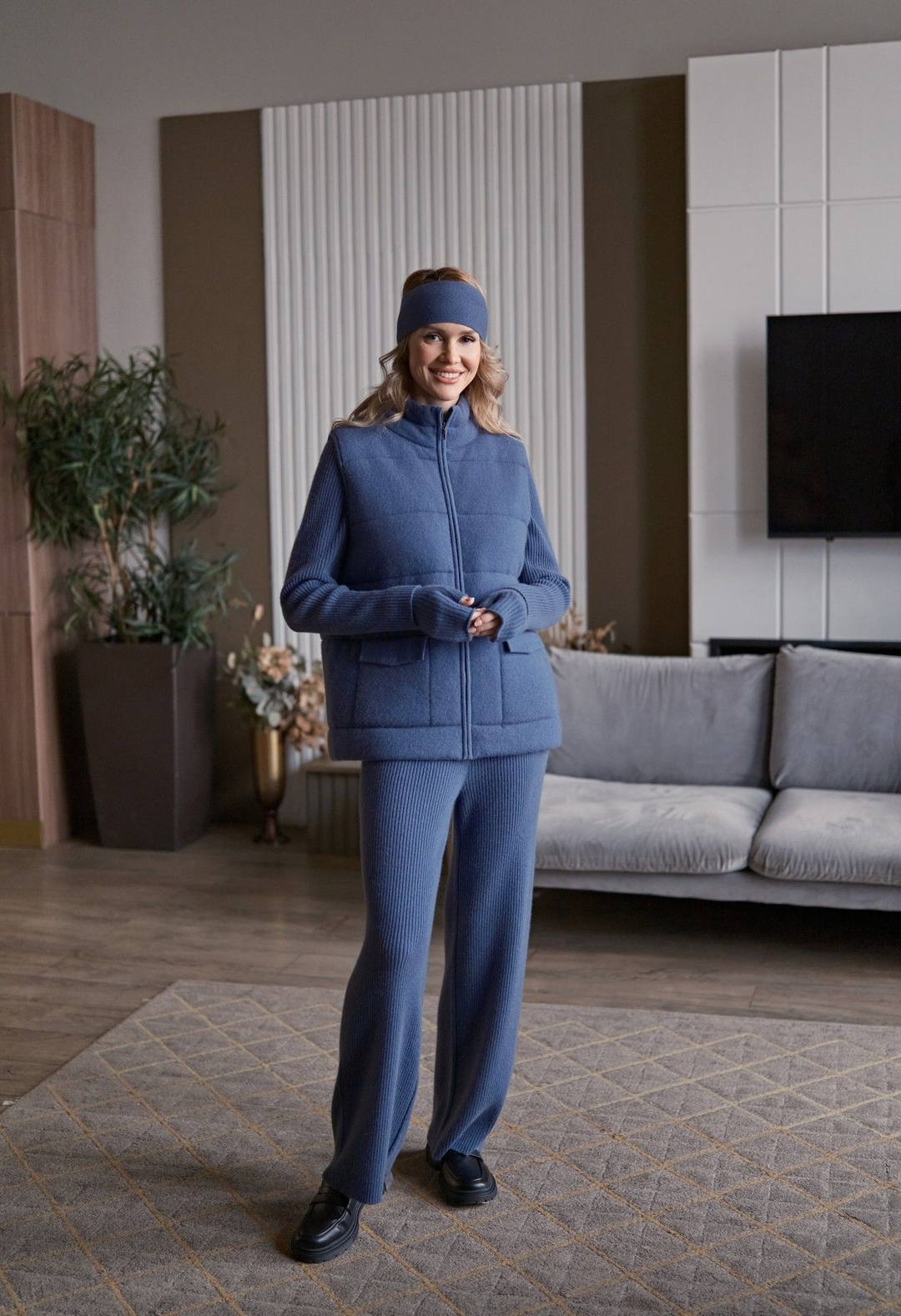 Женский стёганый жилет MIR CASHMERE | Фото 5