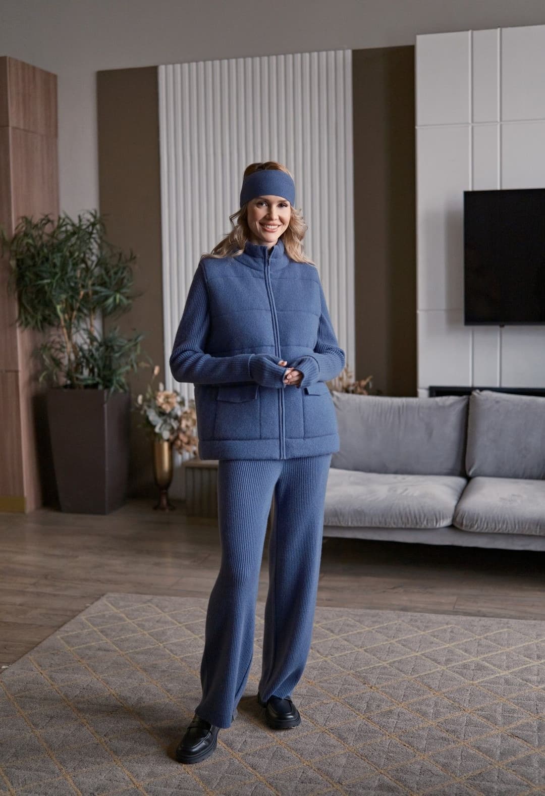 Женский стёганый жилет MIR CASHMERE | Фото 5