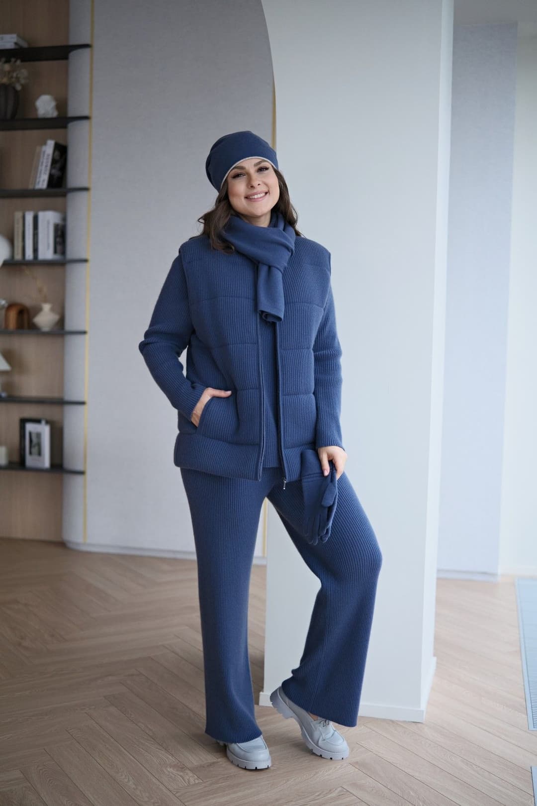 Женские брюки из кашемира MIR CASHMERE | Фото 5