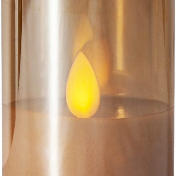 Светодиодная свеча в стакане M-Twinkle