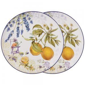 Набор тарелок Лимоны