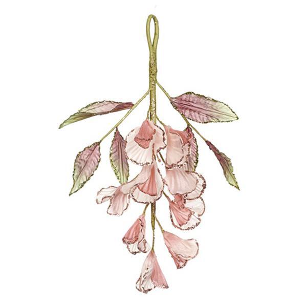 Новогоднее украшение Цветок, Goodwill, бледно-розовый, 28 см