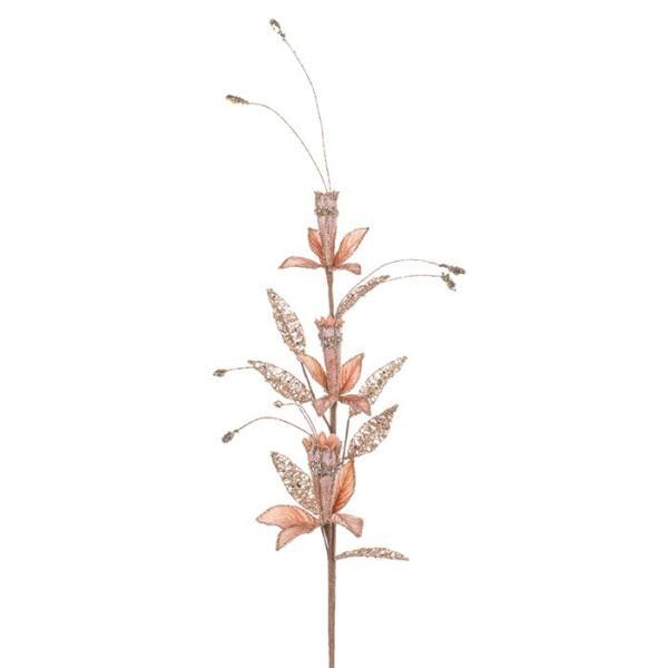 Новогоднее украшение Цветок, Goodwill, розовый, 64 см