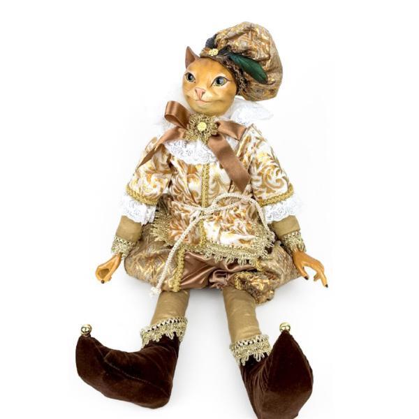 Кукла Кот-шут, бежевый, 67 см